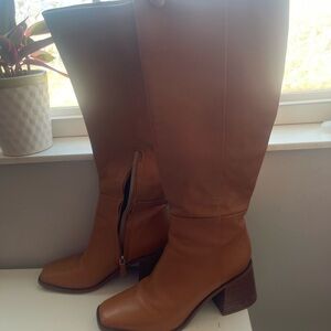 Sam Edelman Brown Heeled Boots